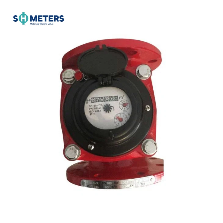 Industry Large Caliber Water Meter Woltman Hot Water Meter