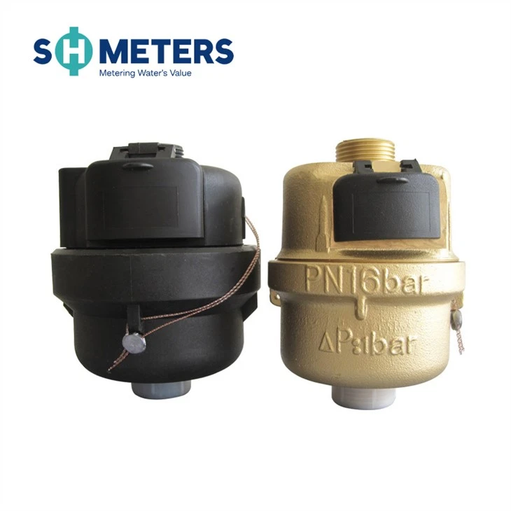 Piston Volumetric Brass Water Meter Class C, R160/ R200 Piston Volumetric Brass Water Meter Class C, R160/ R200