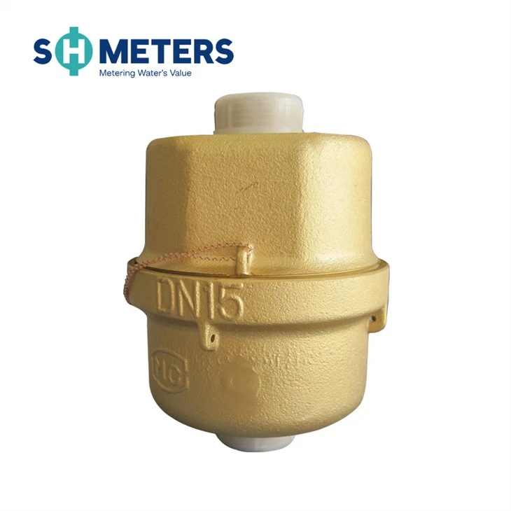 Piston Volumetric Brass Water Meter Class C, R160/ R200 Piston Volumetric Brass Water Meter Class C, R160/ R200