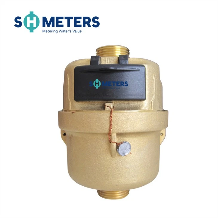Piston Volumetric Brass Water Meter Class C, R160/ R200 Piston Volumetric Brass Water Meter Class C, R160/ R200