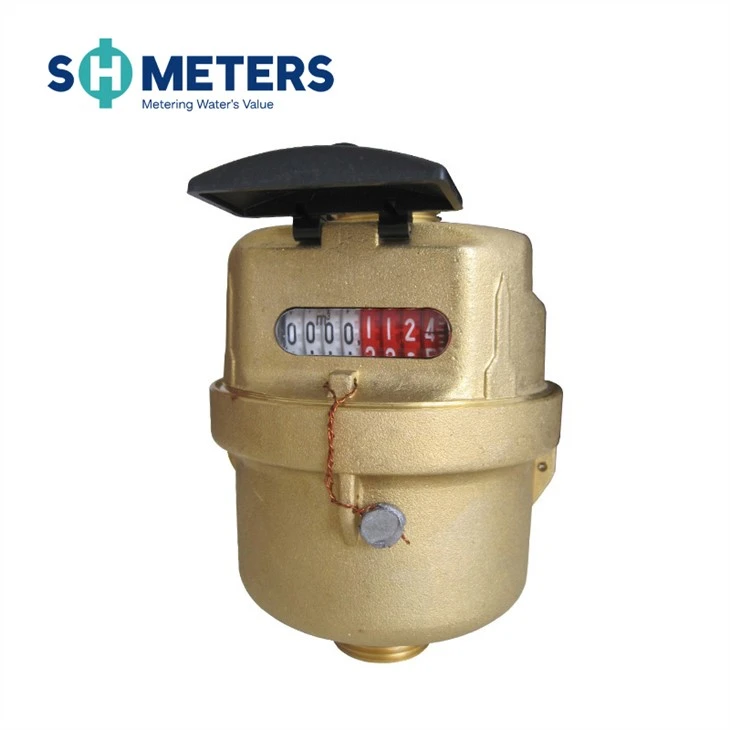 Piston Volumetric Brass Water Meter Class C, R160/ R200 Piston Volumetric Brass Water Meter Class C, R160/ R200