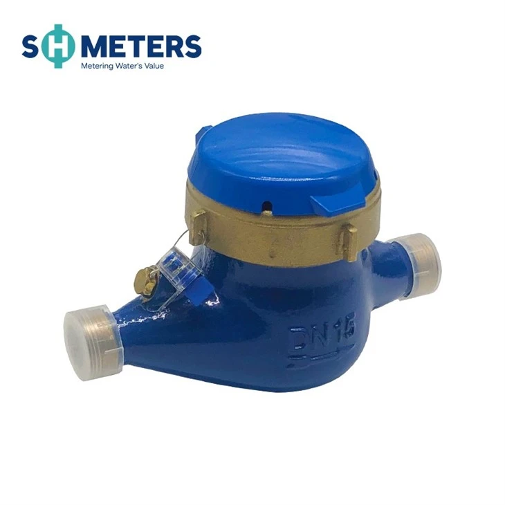 R200 Multi Jet Water Meter Brass Body Dry Type Water Meter