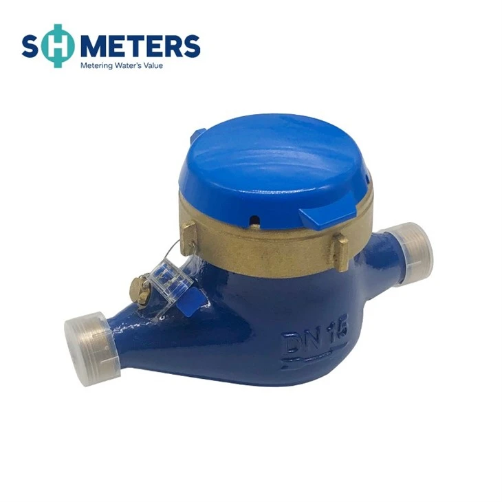 R200 Multi Jet Water Meter Brass Body Dry Type Water Meter