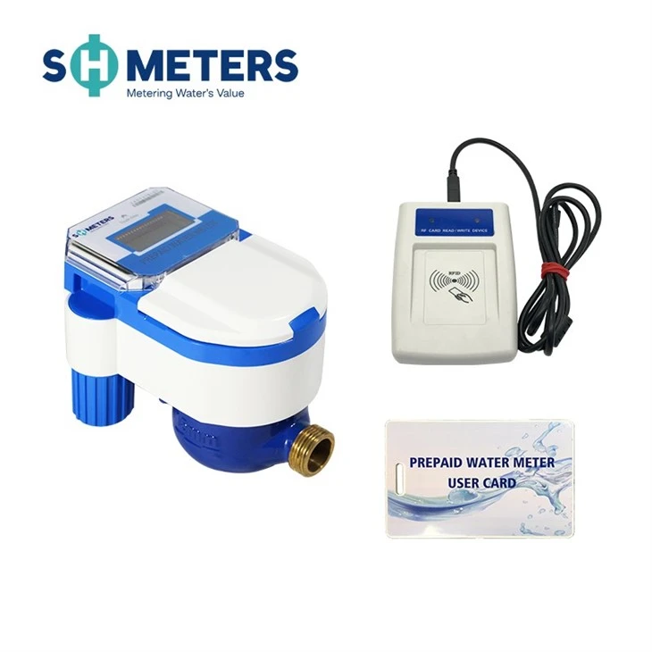 IC Card Smart Water Meter Brass Body With R100 suppliers
