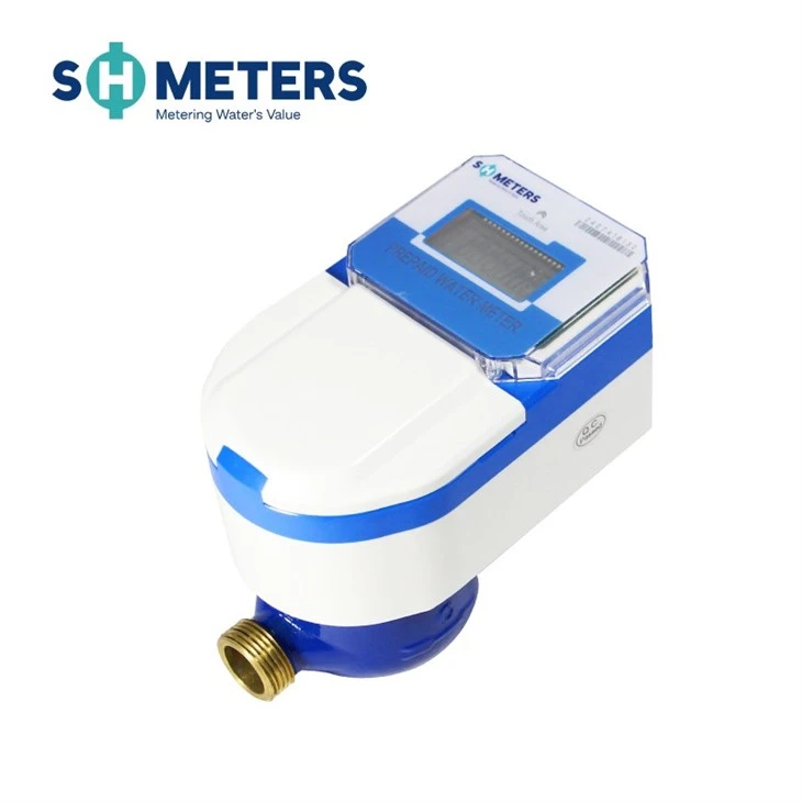 IC Card Smart Water Meter Brass Body With R100 high quality